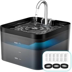 Guía para limpiar fuentes de agua para perros y gatos