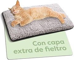Comparativa entre camas térmicas y camas convencionales para gatos