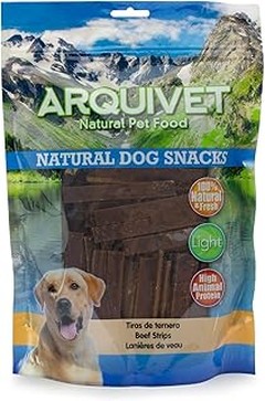 Efectos secundarios de los snacks de ternera en perros: lo que debes saber