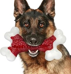 ¿Cuáles son los juguetes más adecuados para calmar a un perro grande con ansiedad?