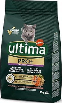 Comparativa de las mejores marcas de pienso para gatos con salmón