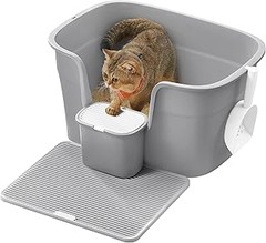 Descubre los tipos de areneros para varios gatos
