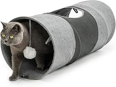 Descubre los diferentes tipos de túneles para gatos y sus usos