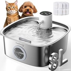 ** ¿Vale la pena usar fuentes de agua de gran capacidad para tus mascotas?