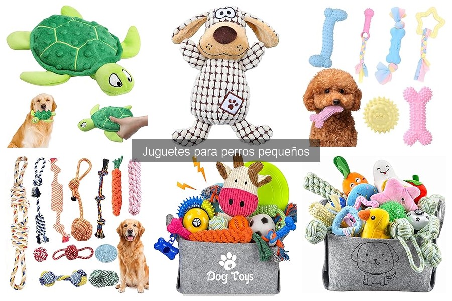 Alternativas a Juguetes de Goma para Perros Pequeños