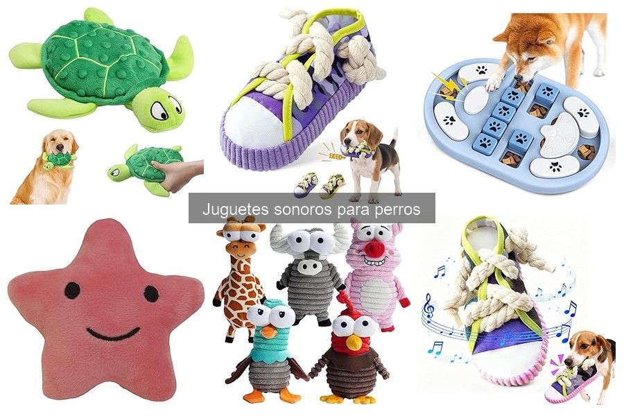 Alternativas a juguetes sonoros para perros: descubre opciones efectivas