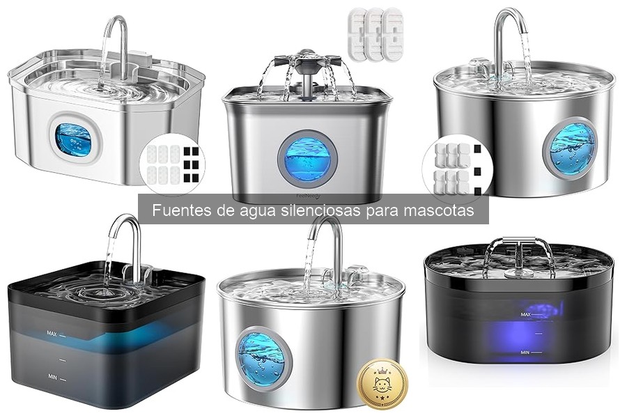 Alternativas a las Fuentes de Agua Silenciosas para Mascotas