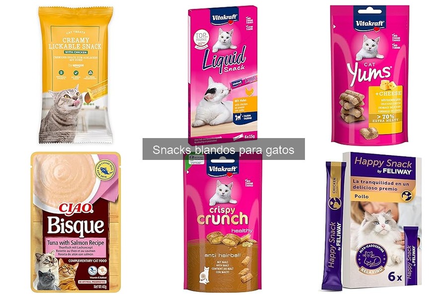 Alternativas a los Snacks Blandos para Gatos: Opciones Efectivas