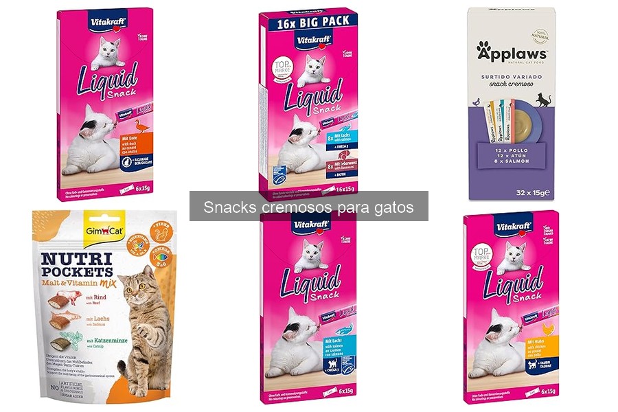 Alternativas a los snacks cremosos para gatos: opciones saludables