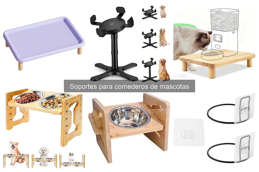 Alternativas a los Soportes para Comederos de Mascotas
