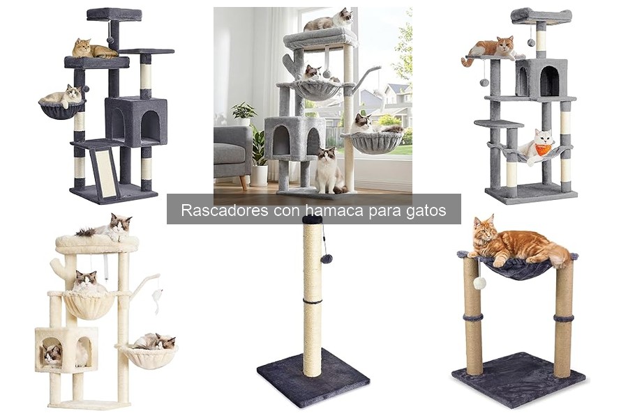 Alternativas a Rascadores con Hamaca para Gatos
