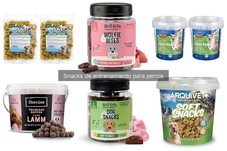 Alternativas a Snacks de Entrenamiento para Perros