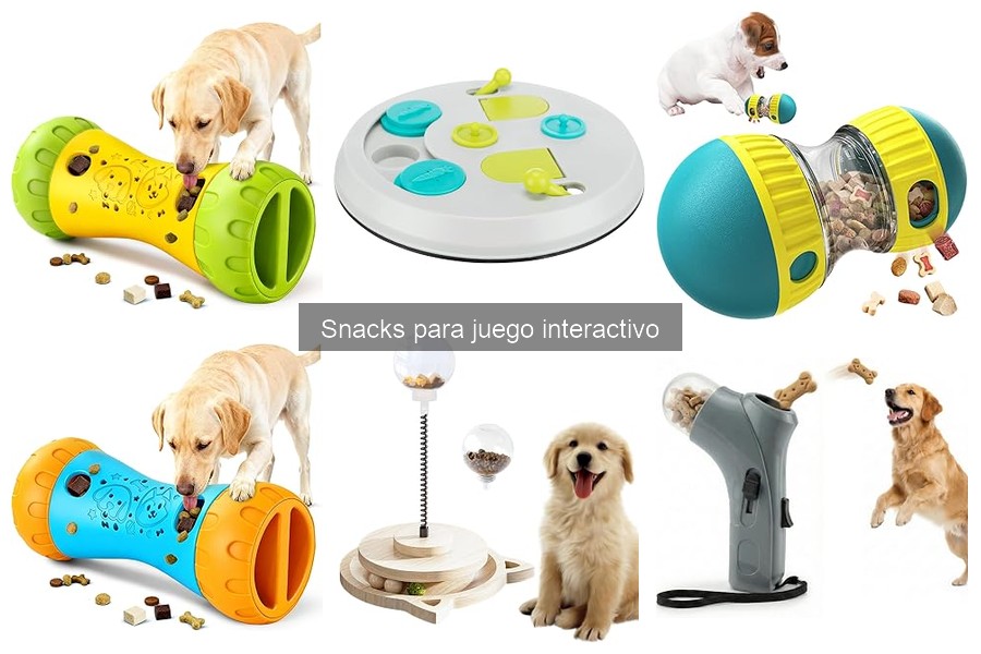 Alternativas a Snacks para Juego Interactivo de Mascotas