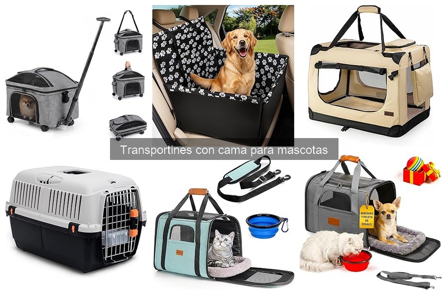 Alternativas a transportines con cama para mascotas
