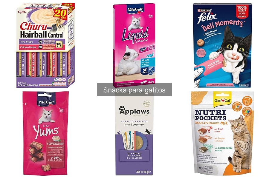 Alternativas Saludables a Snacks Comerciales para Gatitos
