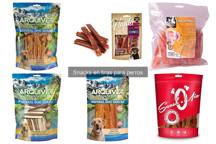 Alternativas Saludables a Snacks en Tiras para Perros