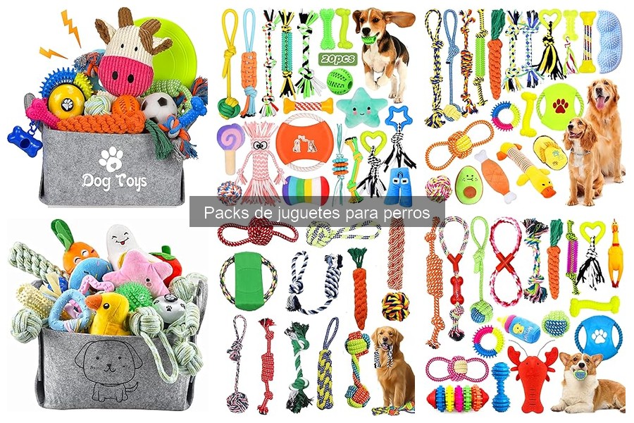 Beneficios de los Packs de Juguetes para Perros