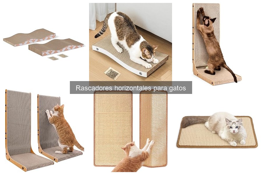Beneficios de los rascadores horizontales para gatos