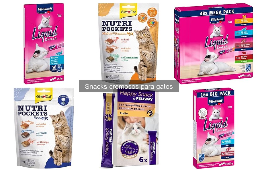 Beneficios de los Snacks Cremosos para Gatos
