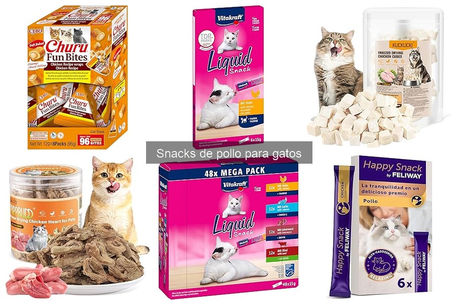 Beneficios de los Snacks de Pollo para Gatos: ¡Salud y Sabor!