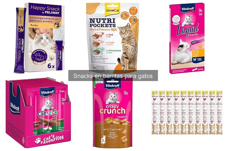 Beneficios de los snacks en barritas para la salud dental de gatos