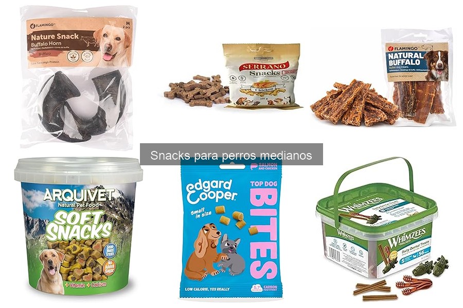 Beneficios de los Snacks para Perros Medianos: Guía Completa