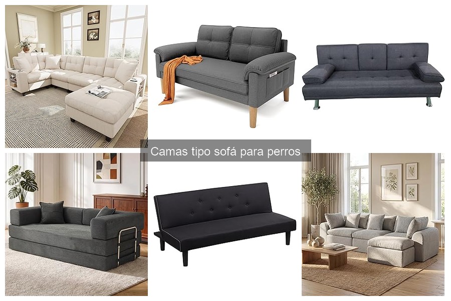 Camas tipo sofá para perros: características y beneficios