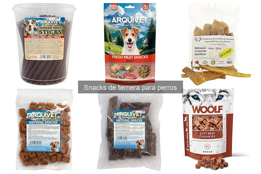 Cantidad Ideal de Snacks de Ternera para Perros
