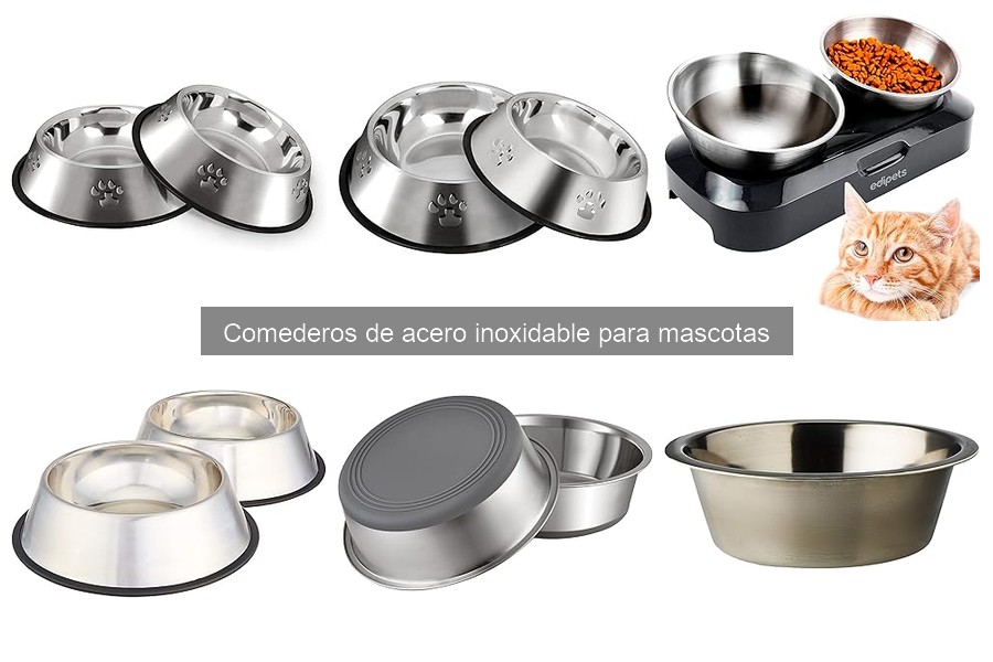 Comederos de acero inoxidable: beneficios para la salud de tus mascotas