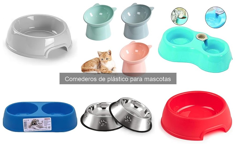 Comederos de plástico para mascotas: Características y beneficios