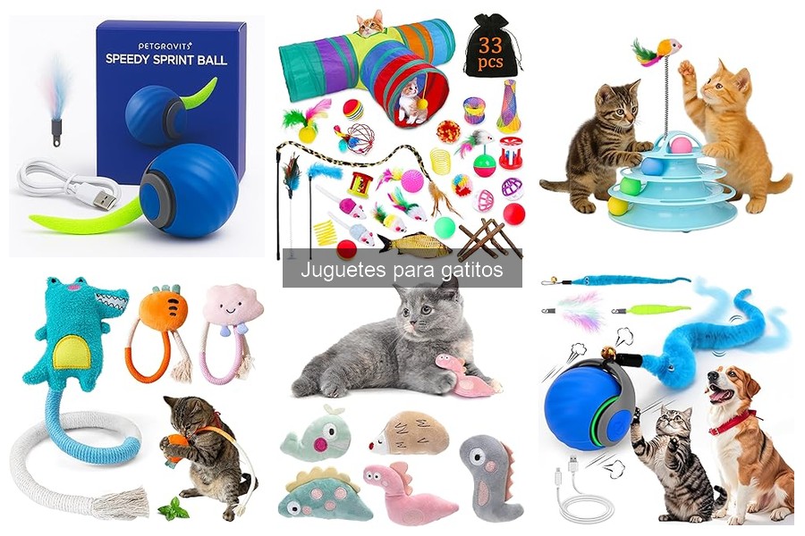 Cómo cuidar y mantener juguetes para gatitos