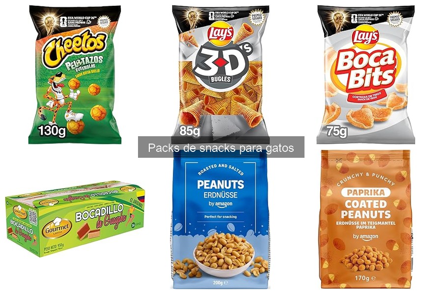 Cómo elegir el mejor pack de snacks para gatos