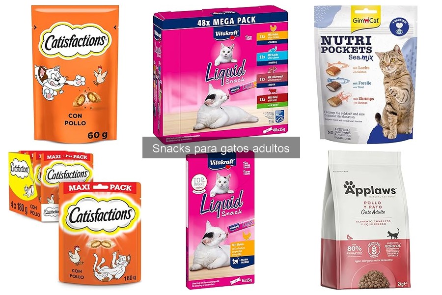 Cómo elegir el mejor snack para tu gato adulto