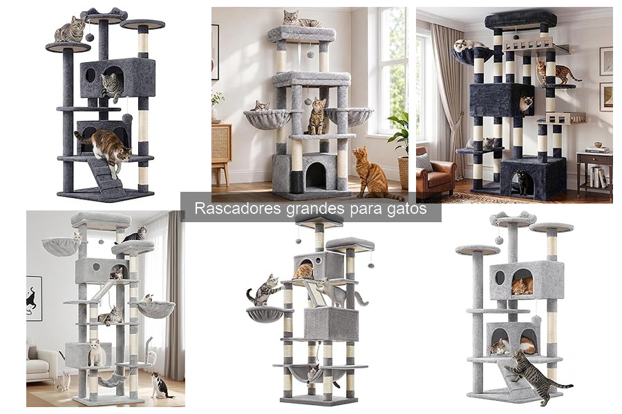 Cómo elegir el rascador grande ideal para tu gato