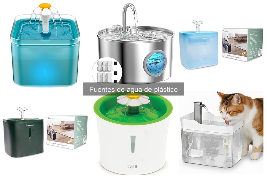 Cómo elegir la mejor fuente de agua de plástico para mascotas