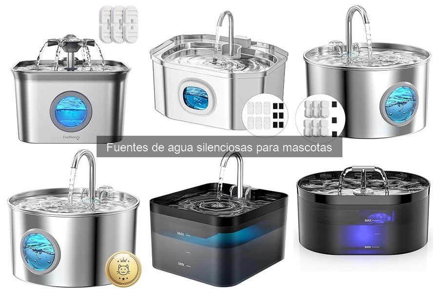 Cómo elegir la mejor fuente de agua silenciosa para mascotas
