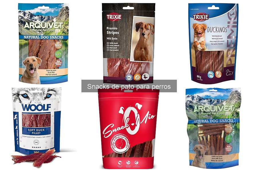 Cómo elegir los mejores snacks de pato para tu perro
