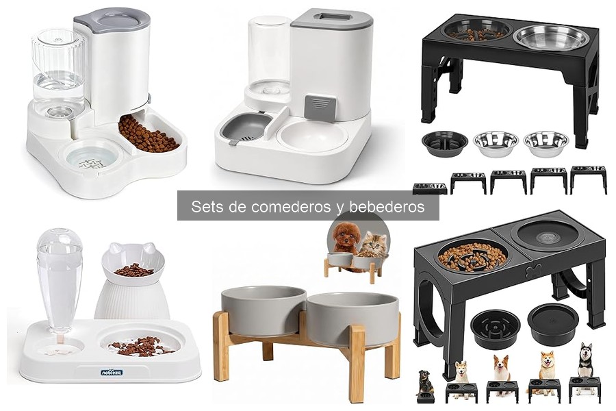 Cómo elegir sets de comederos y bebederos para mascotas