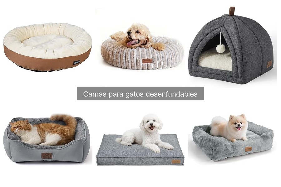 Cómo elegir una cama desenfundable para tu gato