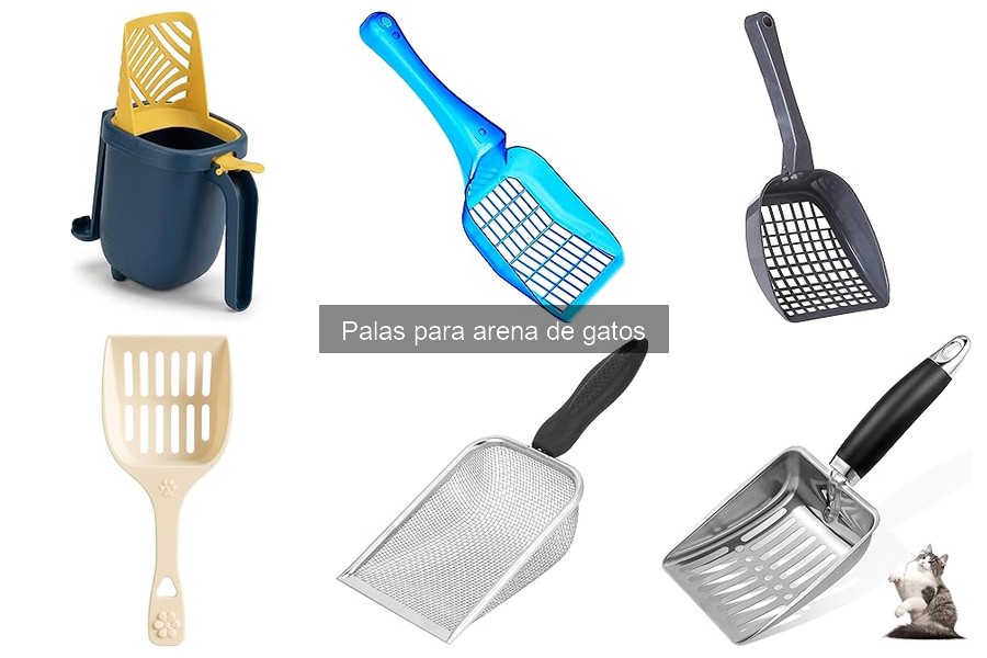 ¿Cómo influye el tamaño de la pala de arena para gatos?
