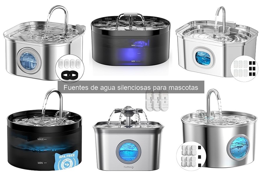 Cómo instalar y usar fuentes de agua silenciosas para mascotas