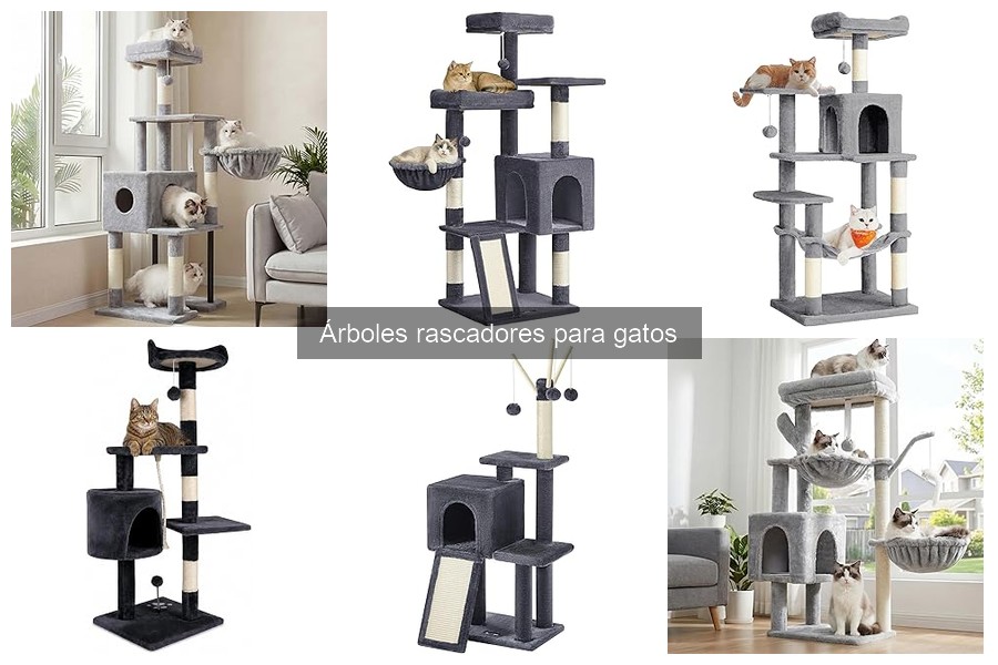 Comparativa de Árboles Rascadores para Gatos: Mejores Marcas