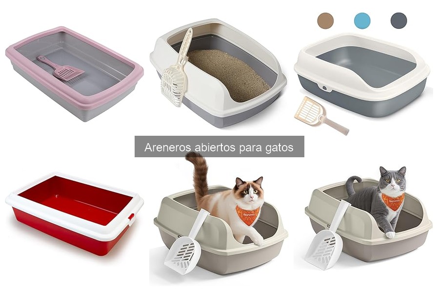 Comparativa de Areneros Abiertos y Cerrados para Gatos
