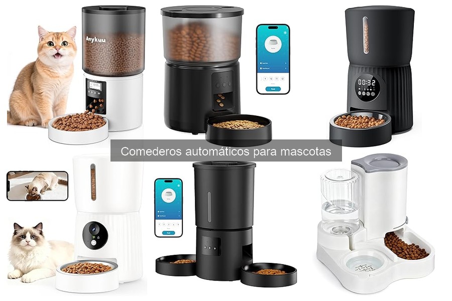 Comparativa de Comederos Automáticos para Mascotas