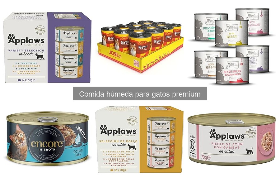 Comparativa de Comida Húmeda Premium para Gatos