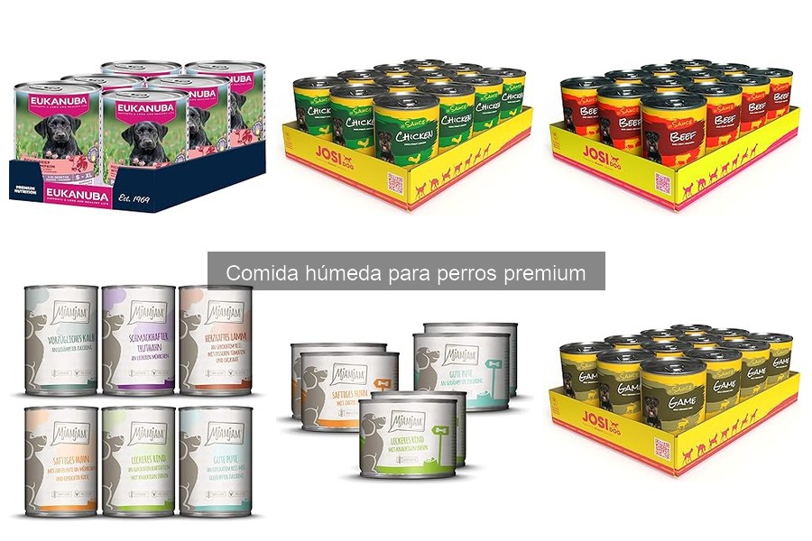 Comparativa de Comida Húmeda Premium para Perros