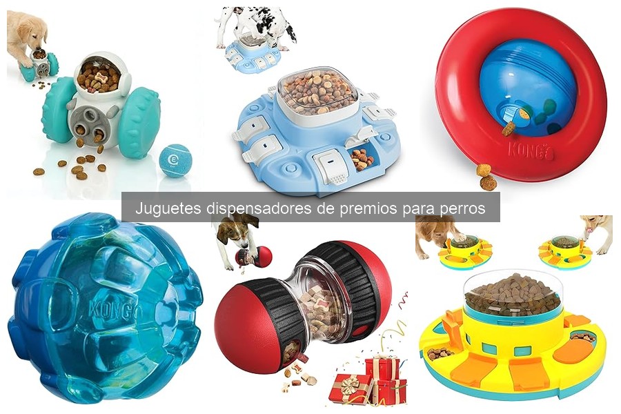 Comparativa de juguetes dispensadores de premios para perros
