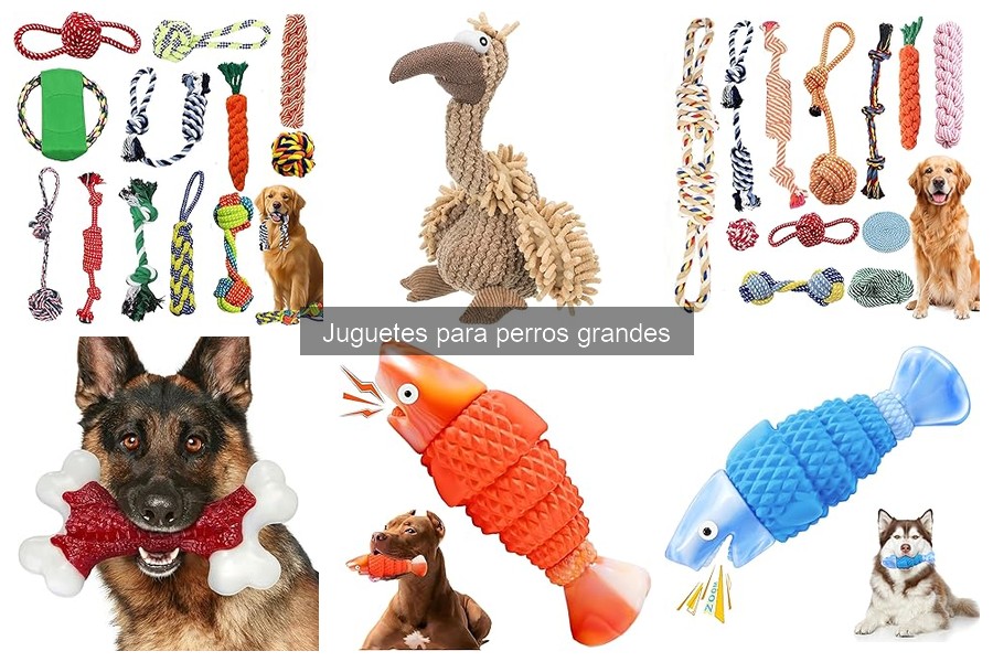Comparativa de Juguetes para Masticar para Perros Grandes