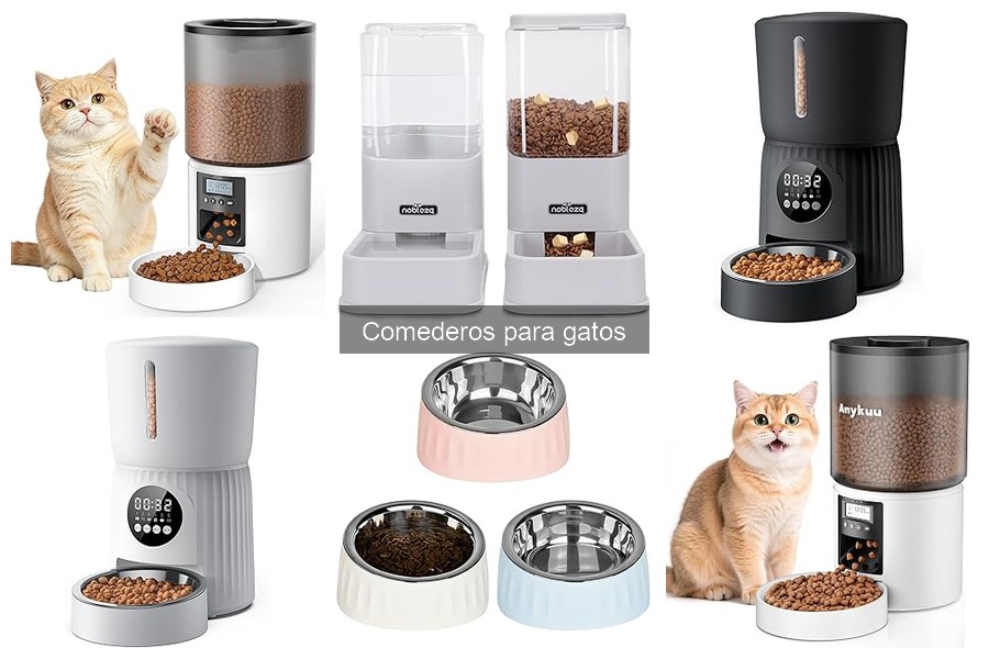 Comparativa de los Mejores Comederos para Gatos en 2023