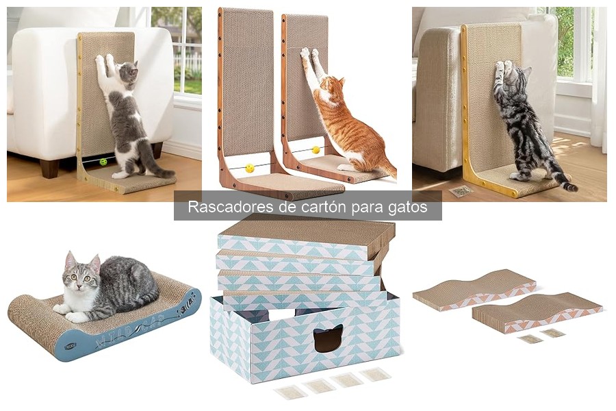 Comparativa de los Mejores Rascadores de Cartón para Gatos